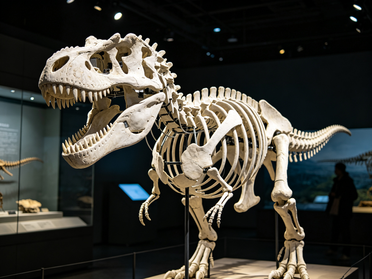 Animatronic Dinosaur Skeleton — prehistoric animal model from SAGE