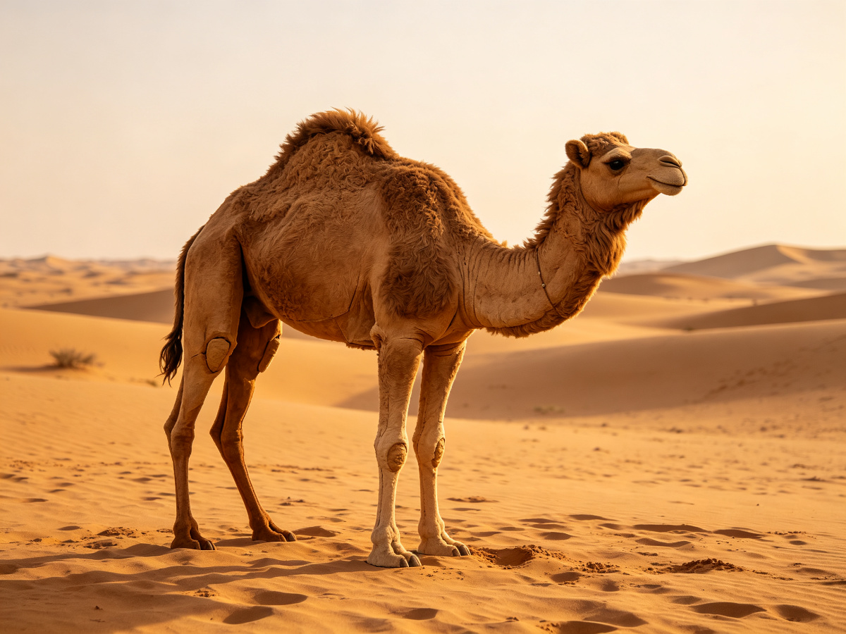 Dromedary Camel — life-size animatronic animal model from SAGE