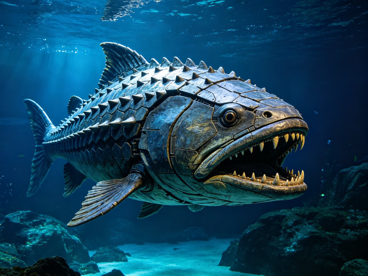 Dunkleosteus Prehistoric Fish — animal from SAGE
