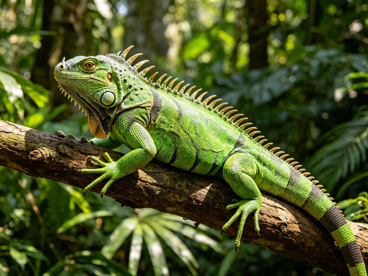 Green Iguana — animal from SAGE