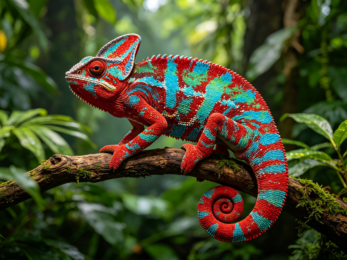 Panther Chameleon — animal from SAGE