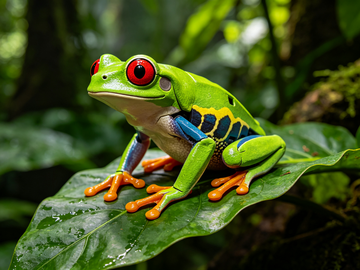 Red-eyed Tree Frog — animal from SAGE