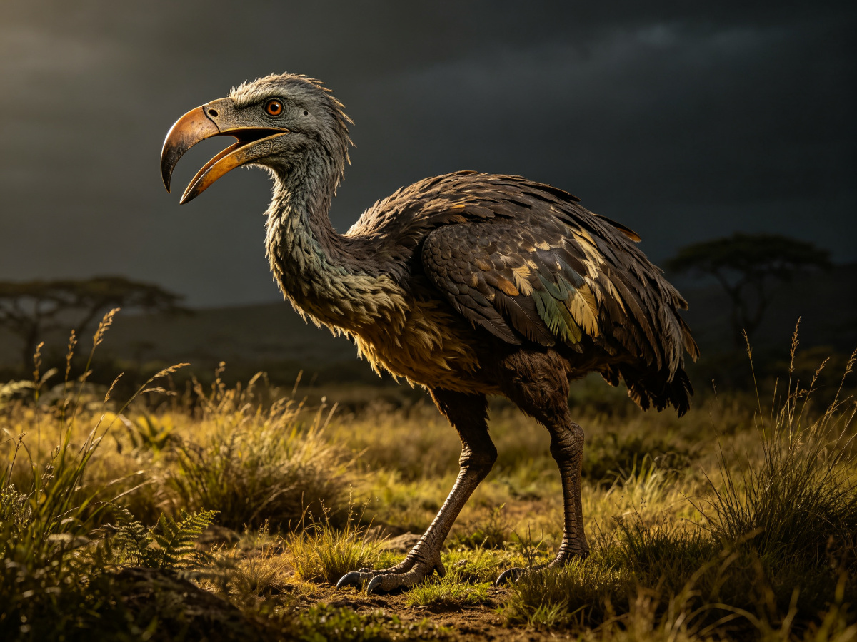Terror Bird — prehistoric animal model from SAGE