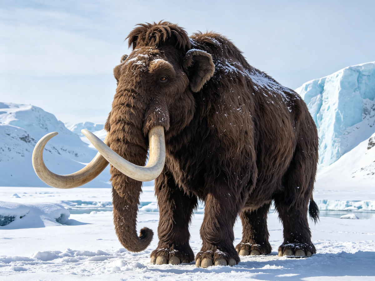 Woolly Mammoth — prehistoric animal model from SAGE