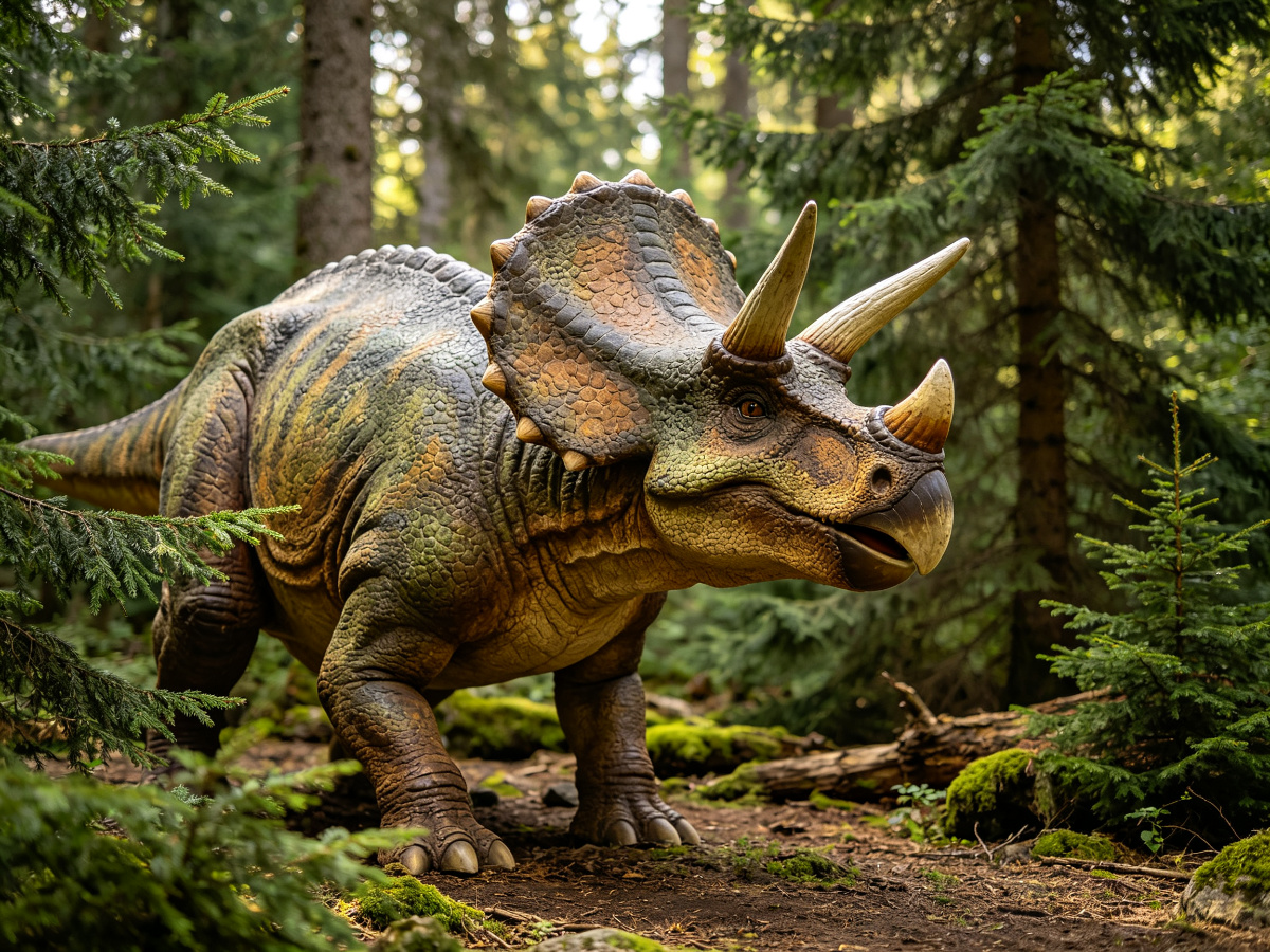 Forest Iguanodon — life-size animatronic dinosaur model from SAGE