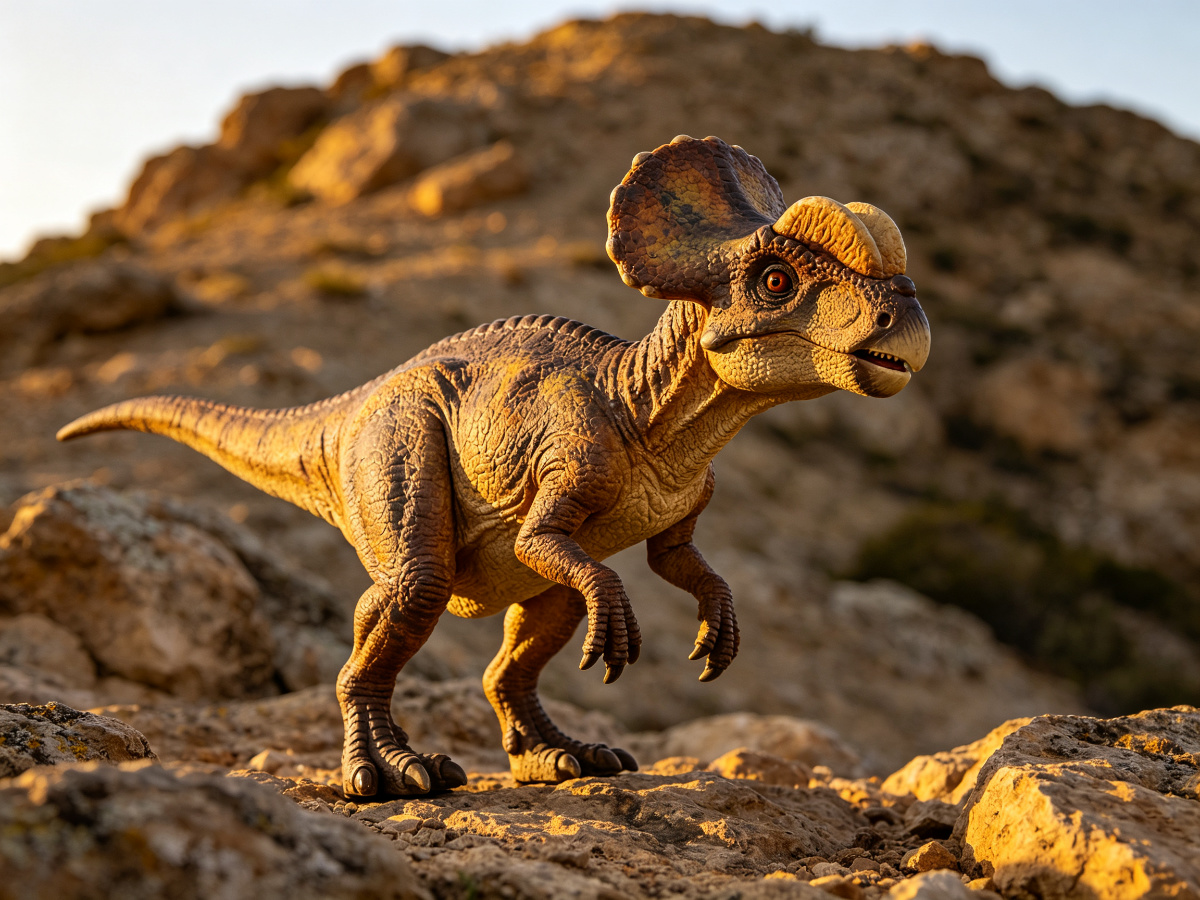 Pachycephalosaurus — life-size animatronic dinosaur model from SAGE