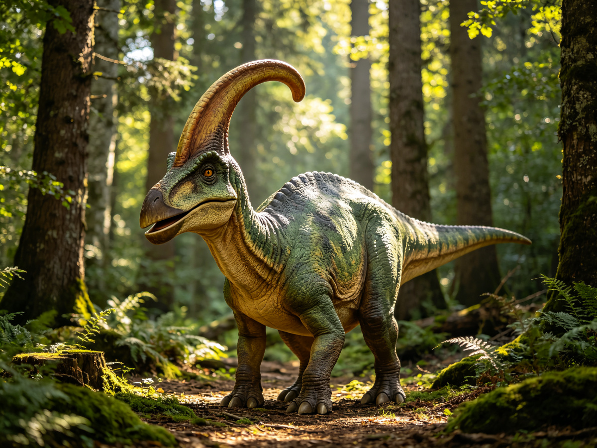 Parasaurolophus Herd Member — realistic dinosaur from SAGE