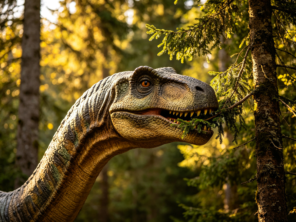 Tree-Feeding Brachiosaurus — dinosaur from SAGE