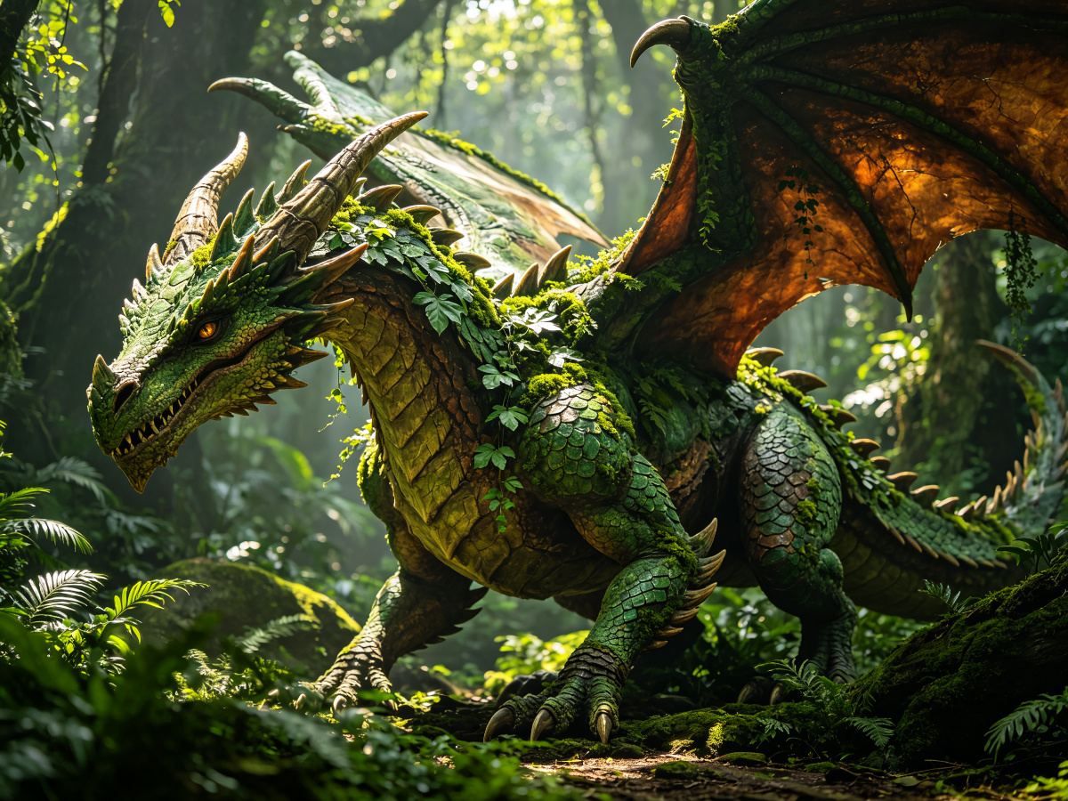 Forest Moss Dragon — dragon from SAGE
