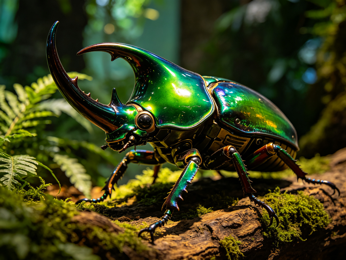 Giant Hercules Beetle — insect from SAGE