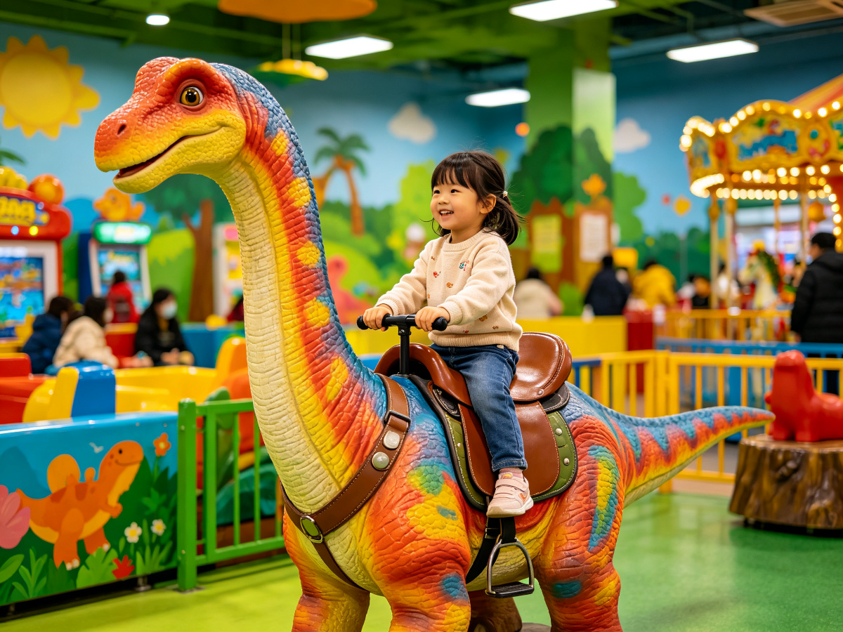 Brachiosaurus Walking Ride — ride from SAGE
