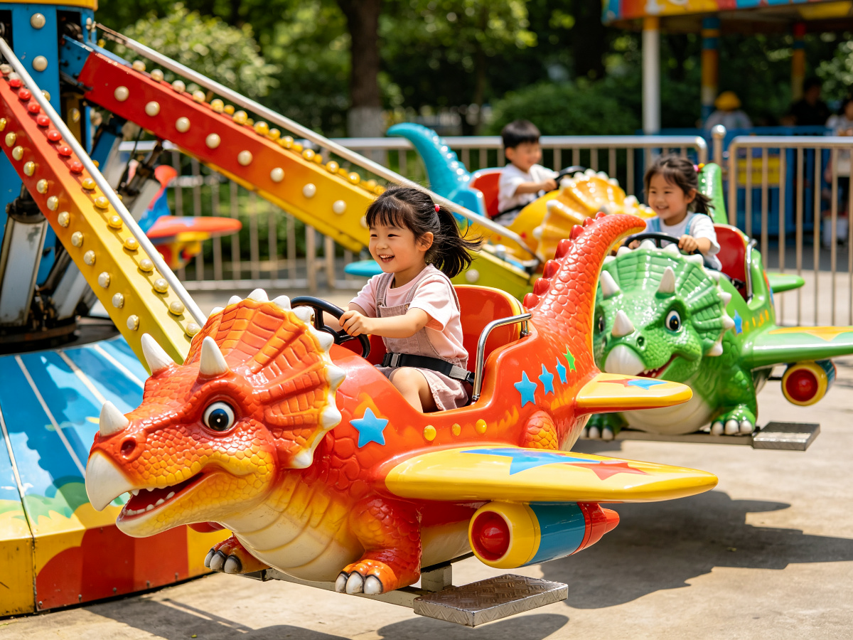 Dinosaur Airplane Ride — ride from SAGE