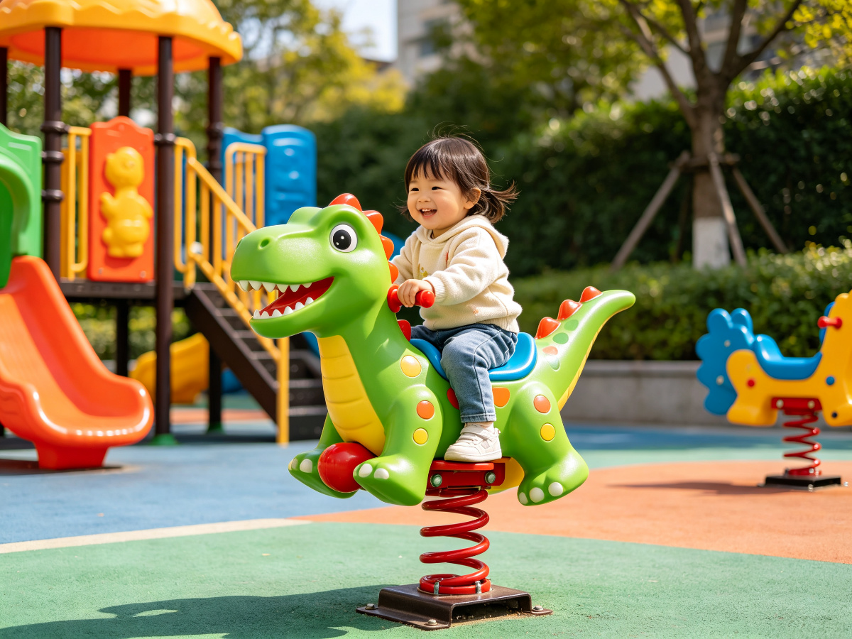 Dinosaur Bouncy Spring Rider — ride from SAGE