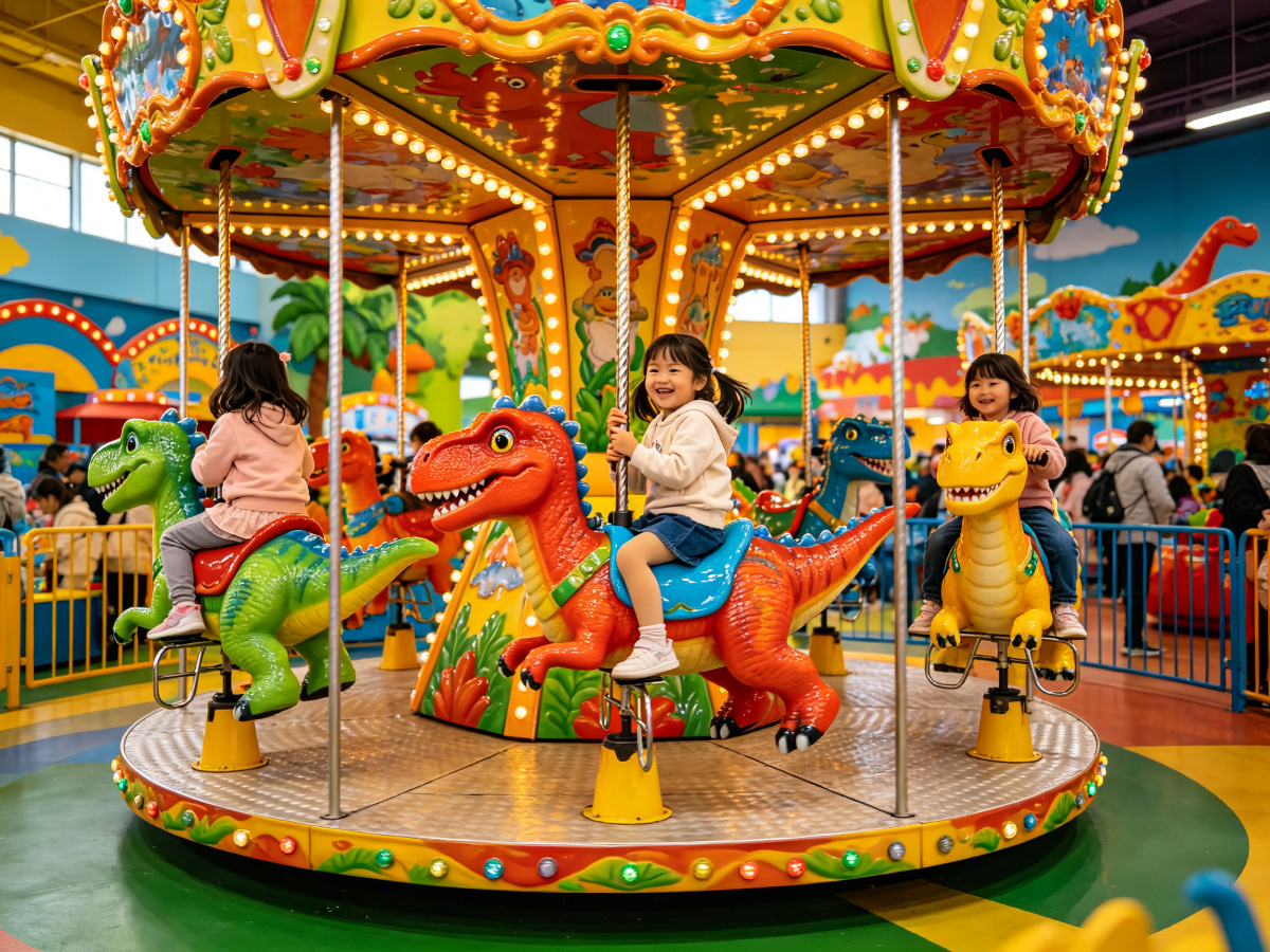 Dinosaur Carousel Ride — ride from SAGE