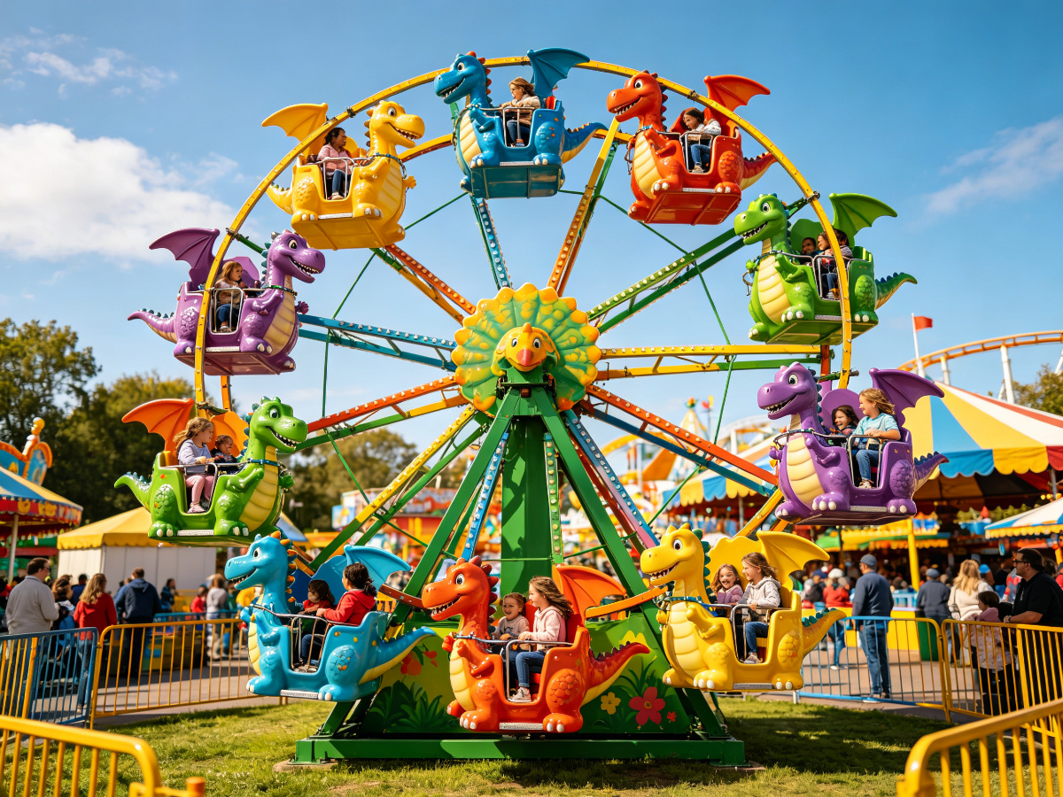 Dinosaur Ferris Wheel Ride — ride from SAGE