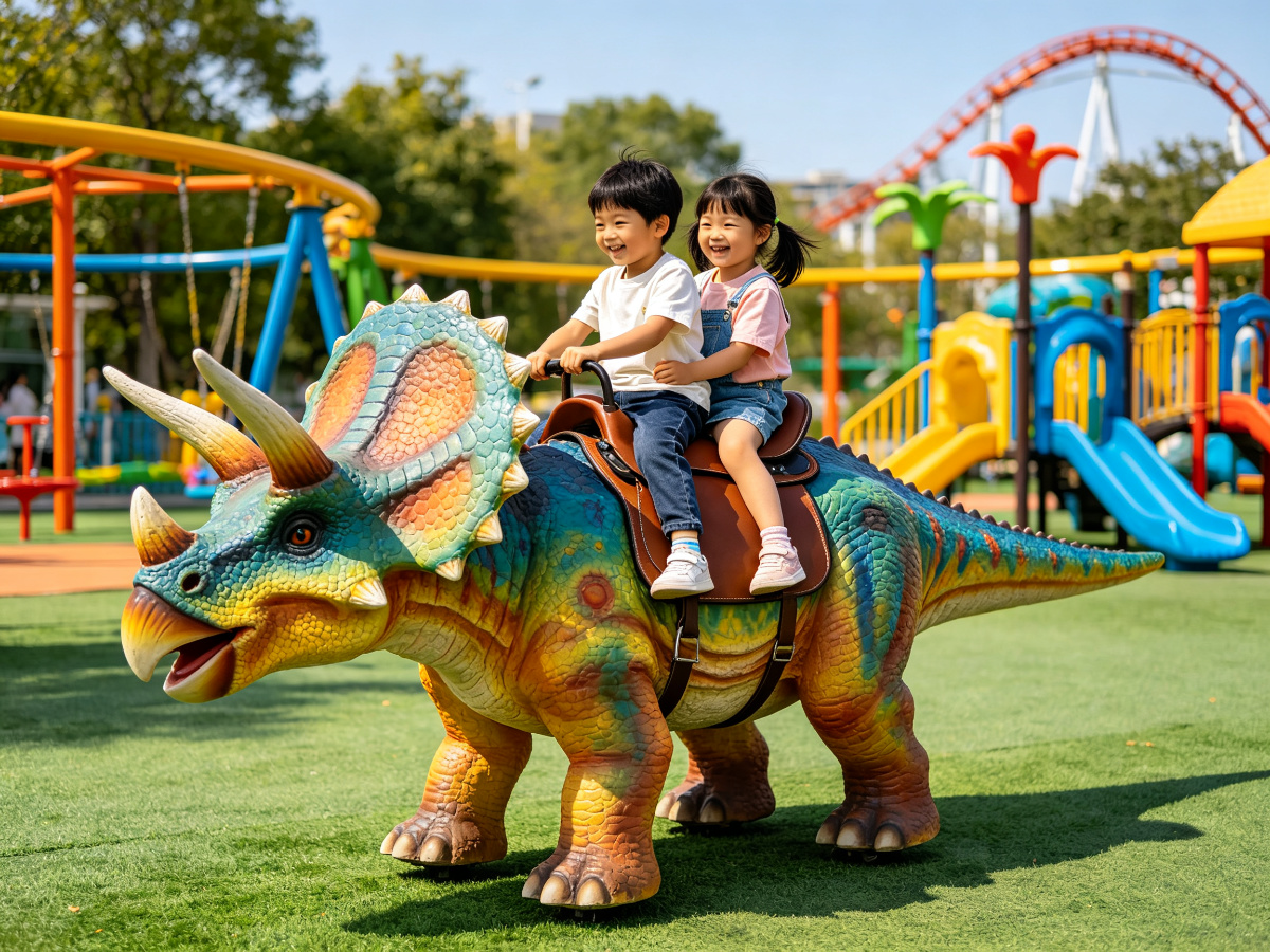 Triceratops Walking Ride — ride from SAGE