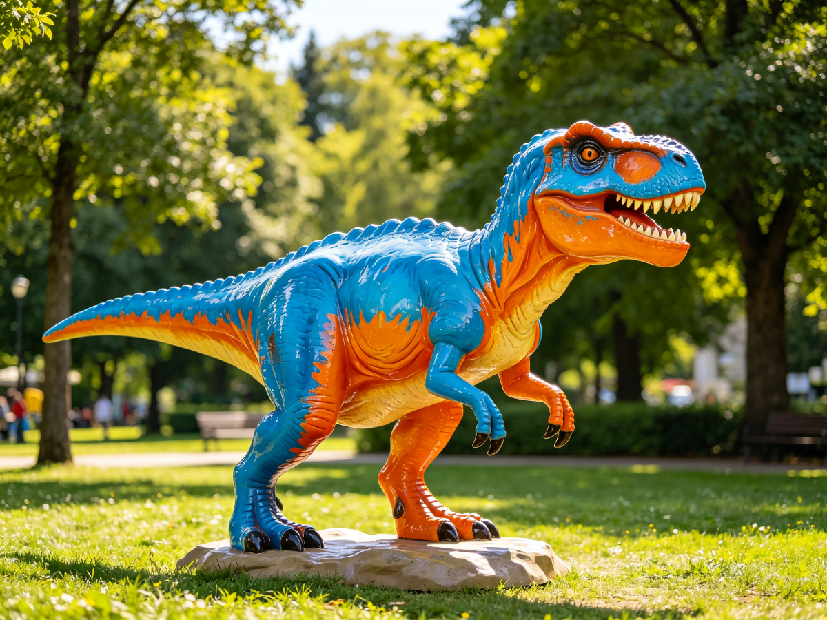 Fiberglass T-Rex Sculpture — sculpture from SAGE